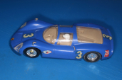 Slotcars66 Porsche 906 Carrera 6 1/32nd scale Airfix slot car Blue #3 
